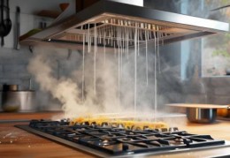 华帝油烟机维修咨询分解，油烟机开启竟有水溢出？揭秘原因及解决方法