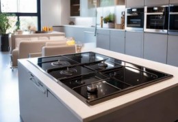 奥普集成灶品牌维修服务热线解释，集成灶展示台设计图解析：打造时尚厨房新潮流