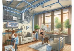 美的空调热线速查教导=中央空调开关操作指南：快速开启舒适生活