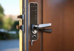 春天指纹锁厂家售后服务部剖析♫指纹锁大门防撞顶，安全守护新选择