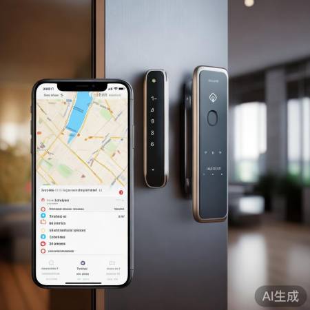 手机APP远程开锁，安全记录一