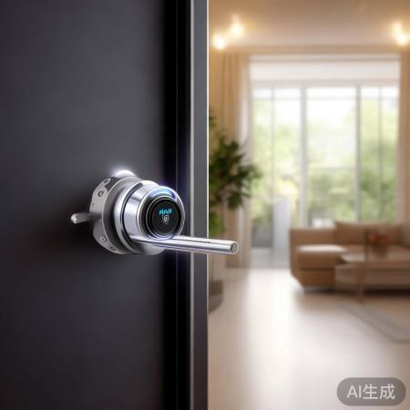 科技发展，门锁充电