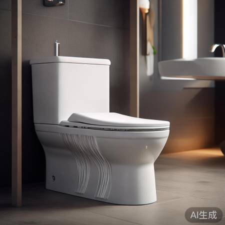 “智能马桶螺丝遮丑盖，卫生间新