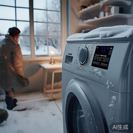洗衣机不进水，冬天手洗衣冻人