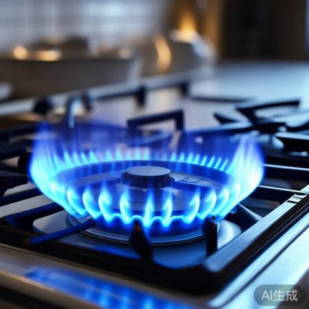 燃气灶火焰变色警示