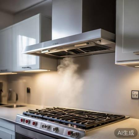 油烟机安装位置，炉灶上方最佳