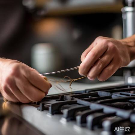 细铁丝通气阀，小心别损坏