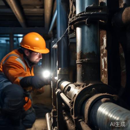 检查管道，安全至上