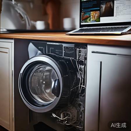 洗衣机故障，寻维修教程或客服指