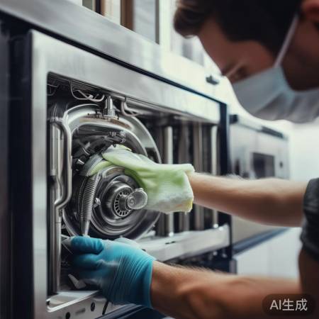 清洗集成灶电机步骤解析