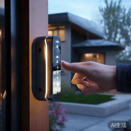 智能锁，报警防撬，安全无忧