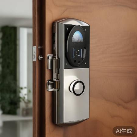 指纹锁电池续航短，更换方便