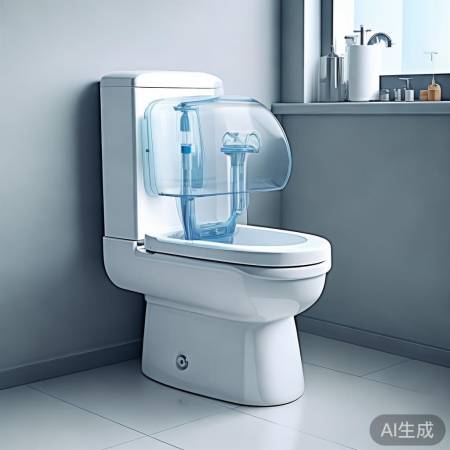智能马桶盖滤水器：净化马桶水