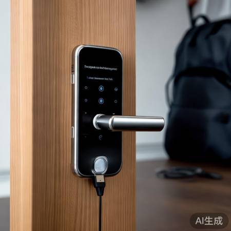 门锁充电再换指纹