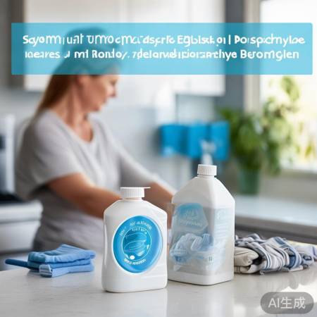 浓缩洗衣液，洗得快不浪费