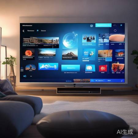 智能电视，操作便捷