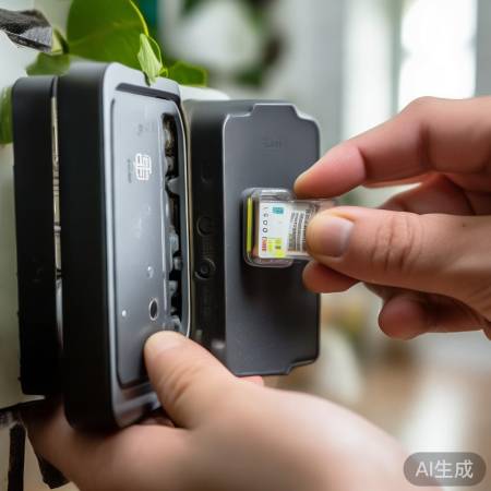 检查电池，确保指纹锁正常