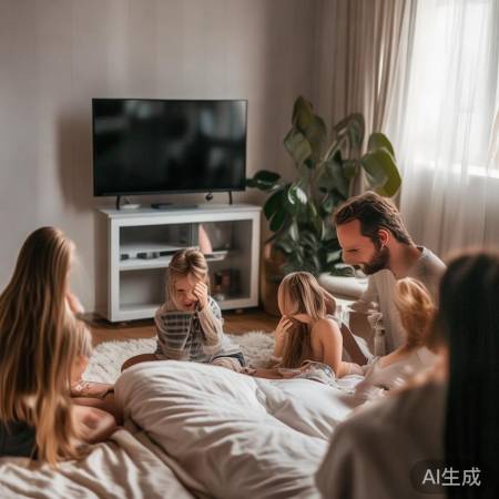 “看电视远离2米，护眼护肤防辐