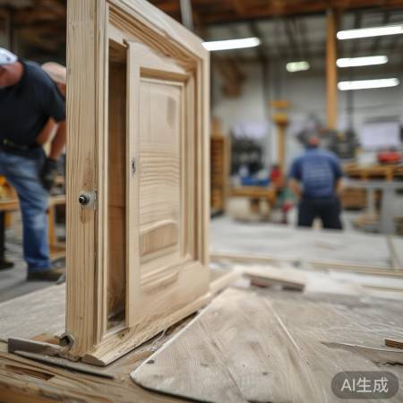 拆解门体步骤二