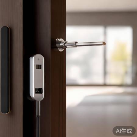 智能锁USB充电，方便快捷