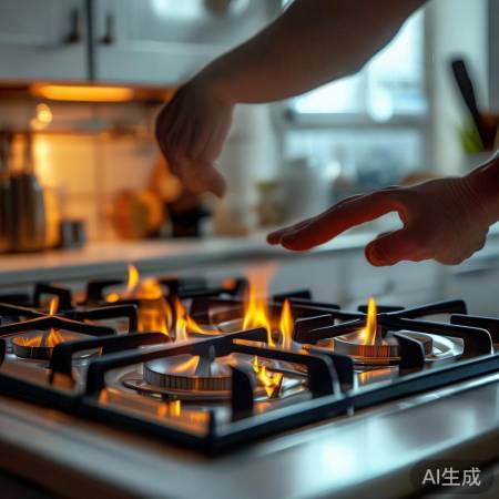 燃气灶需防风避遮挡
