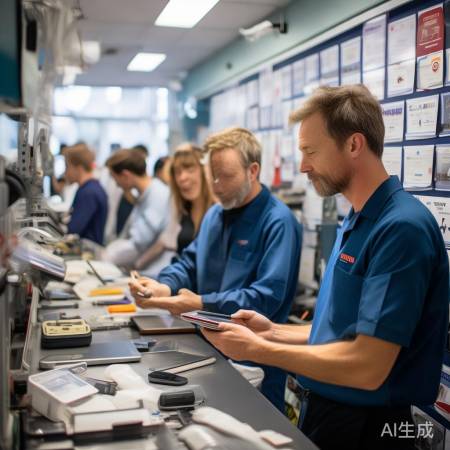 考察维修点口碑