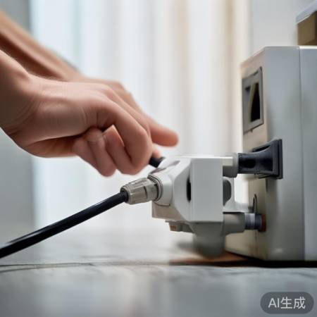 确保电源线插头稳固