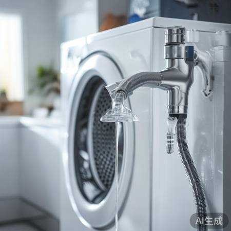 洗衣机水管位置