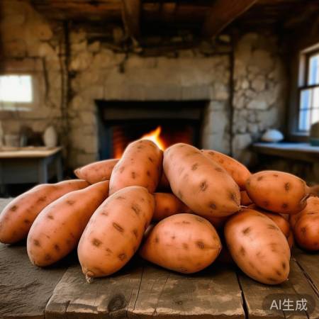 地瓜香甜，唤起童年记忆