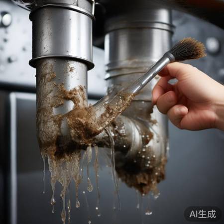 定期清理空调排水管