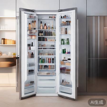 “海兴冰箱，美妆收纳新方案”