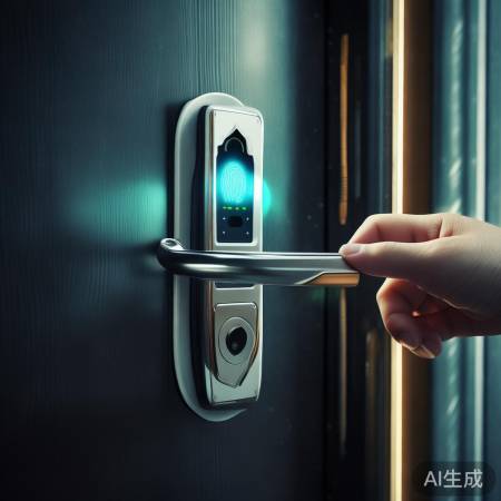 指纹锁大脑比对指纹解锁