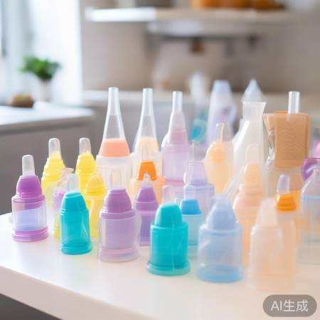 奶嘴摆放勿太挤