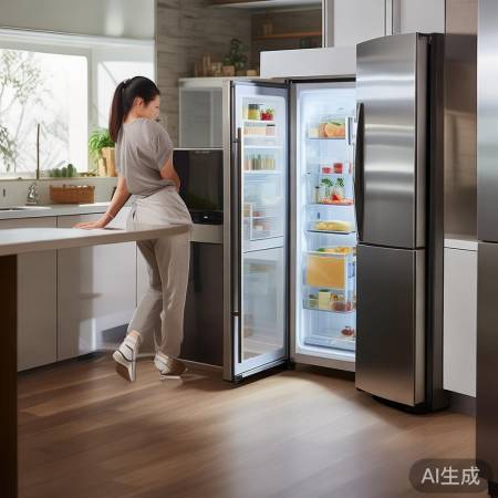 冰箱放厨房,方便取用