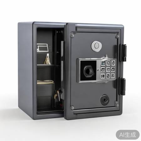 “四重安全，分类储物保险柜”