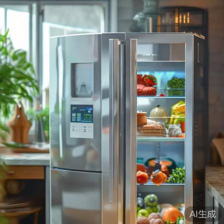 无霜冰箱节能环保，生活好帮手