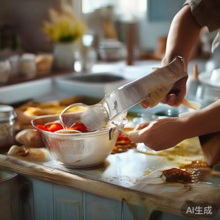 消毒液混合,勿过量