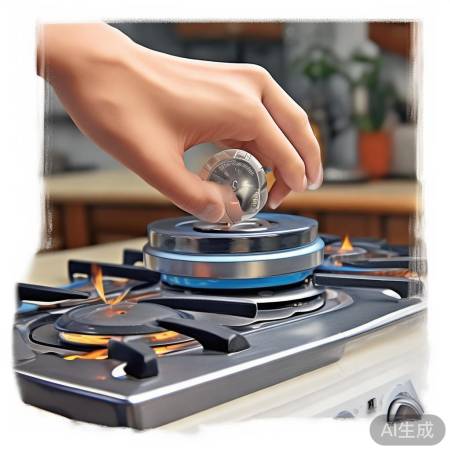 逆时针旋钮，提高点火率