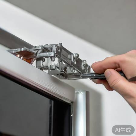 电视支座安装,螺丝固定技巧