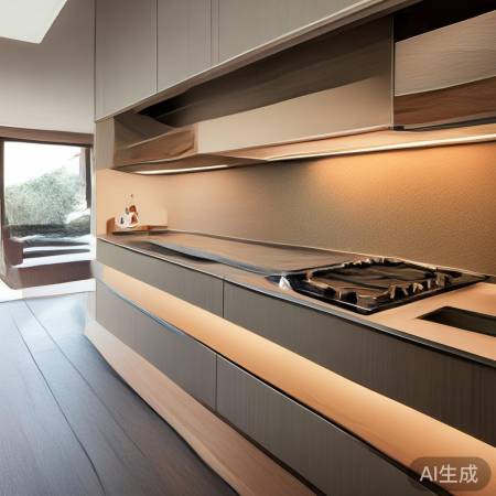 无吊柜厨房，美观实用