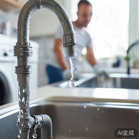 洗衣机排水管漏水处理法