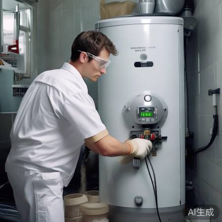 检查压力，定期清洗热水器