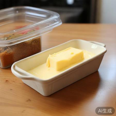 黄油勿放塑料盒