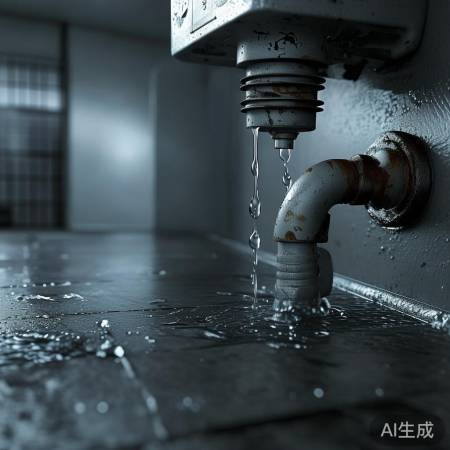 壁挂炉螺纹管滴水，质量或老化。