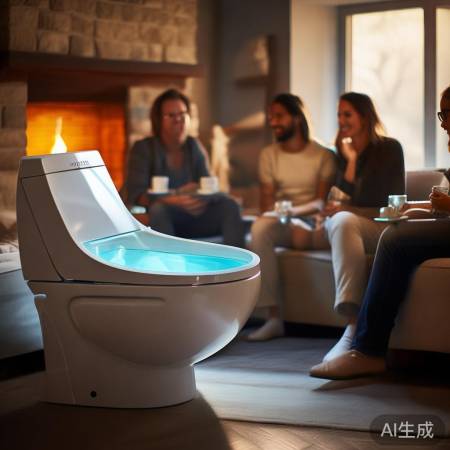 智能虹吸马桶，创新节水设计