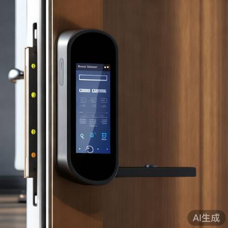 检查电源确保指纹锁工作