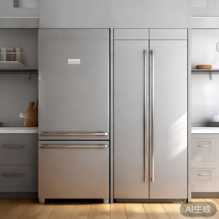 冰箱门缝大小因开门方式而异