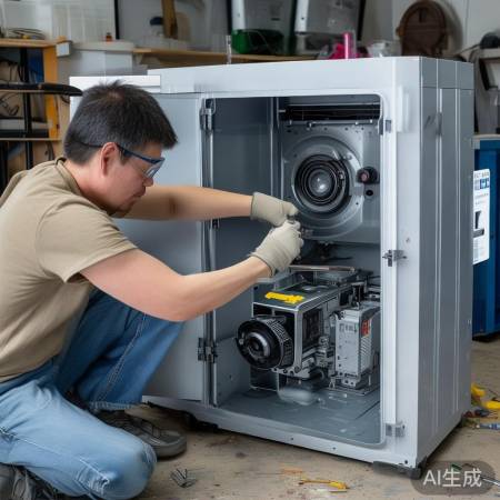 风扇故障排查需拆消毒柜