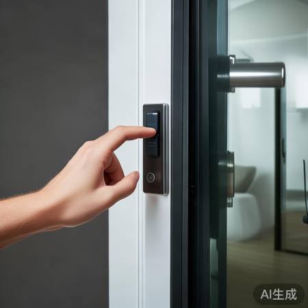 指纹锁550，识别范围小，技术