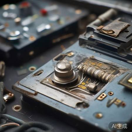 微动开关检查，看烧黑短路